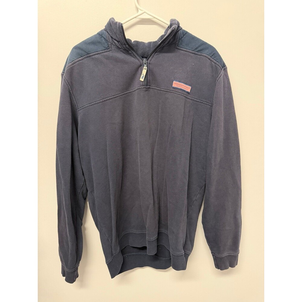 Men vineyard vines shep 3/4 zip pullover